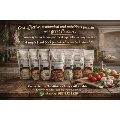 Food Sock, healthy budget meals.